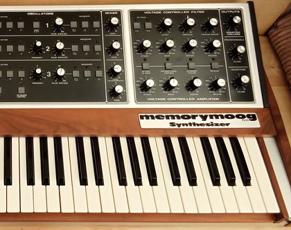 Moog-Memorymoog Plus TO SERVICE